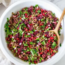 Lentil Pomegranate Salad (Palouse Caviar)