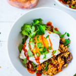 Korean-style Kimchi Fried Rice!
