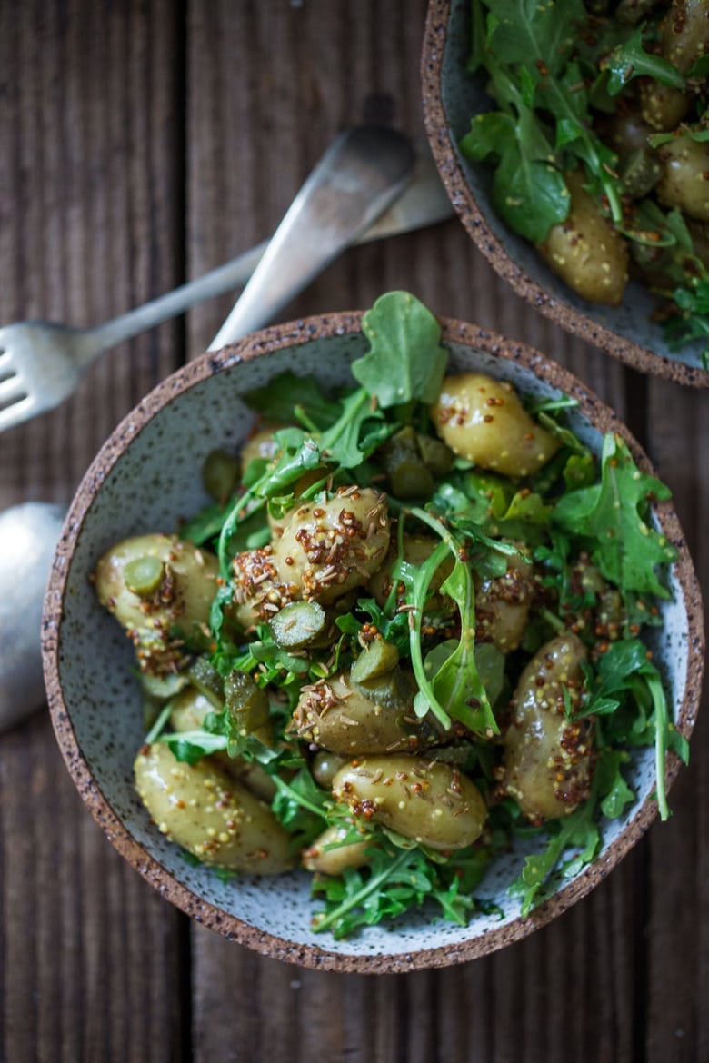 Vegan potato Salad plus 12 Healthy Spring Recipes to celebrate Spring! 