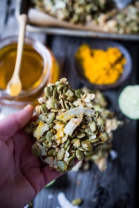 Sprouted pumpkin Seeds snacks