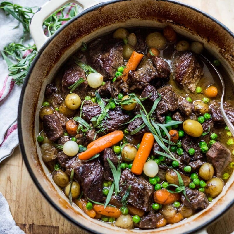 irish stew in a pot