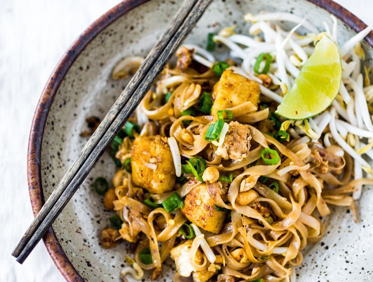 BEST-EVER Pad Thai Recipe! (Chicken, Shrimp or Tofu)