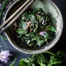Steamed Nettles