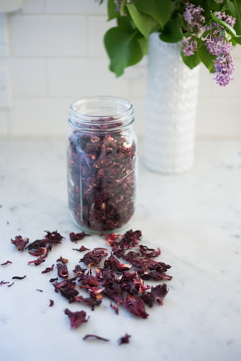 Hibiscus Flowers, Dried