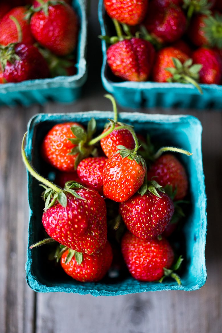 Grilled Pork Loin with Rosemary and Strawberries | www.feastingathome.com