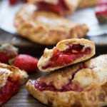 These little Strawberry Hand Pies, or Strawberry Turnovers if you prefer --are like summer wrapped up in buttery pie crust. They are packable and transportable-- perfect for picnics and summer barbecues when you don't want to deal with dessert plates and forks. Simply pick them up and eat them.