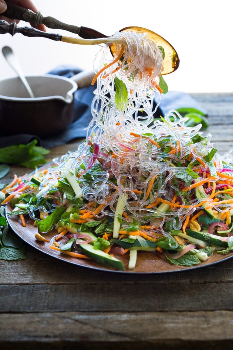 Vietnamese Vermicelli Salad with Chili Vinaigrette Feasting At Home