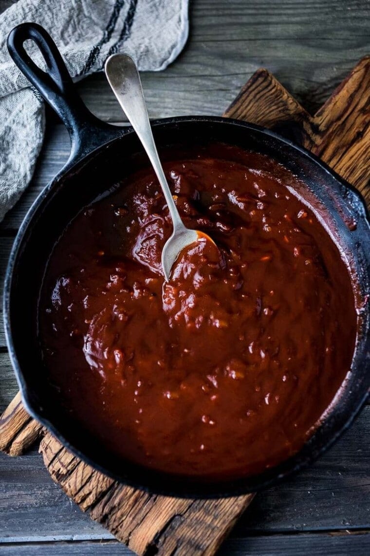 Homemade BBQ Sauce Recipe Feasting At Home