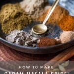 A simple homemade Garam Masala Recipe that can be made in 10 minutes - with ground fragrant spices you already have in your pantry. Easy, healthy and authentic! #garam #garammasala #curry #masala #spices #indianspices #indianrecipes #authenic #masalaspice #indiancurrypowder