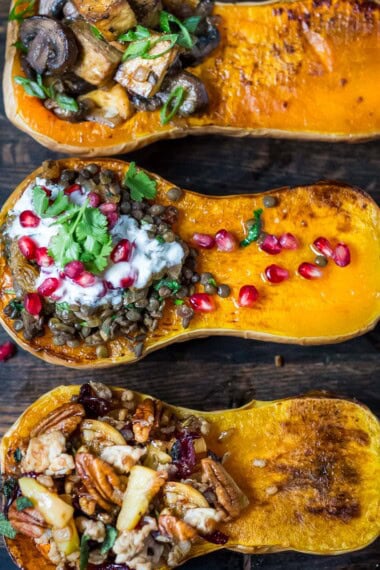 Stuffed Butternut squash