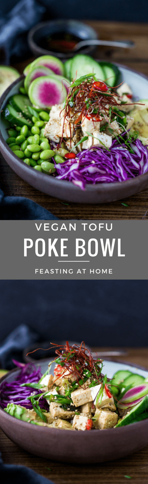 vegetarian poke bowl 