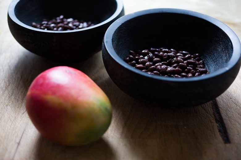 black beans in a bowl