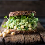 10 Fast & Healthy Lunches! Smashed Chickpea and Avocado Sandwich- a 5 minute miracle to energize and satisfy! | www.feastingathome.com