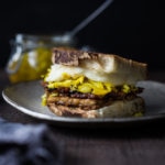 tempeh Reuben sandwich