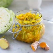 Turmeric Sauerkraut