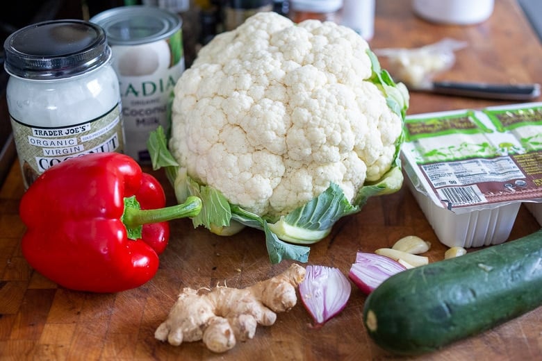 ingredients in vegan tikka masala