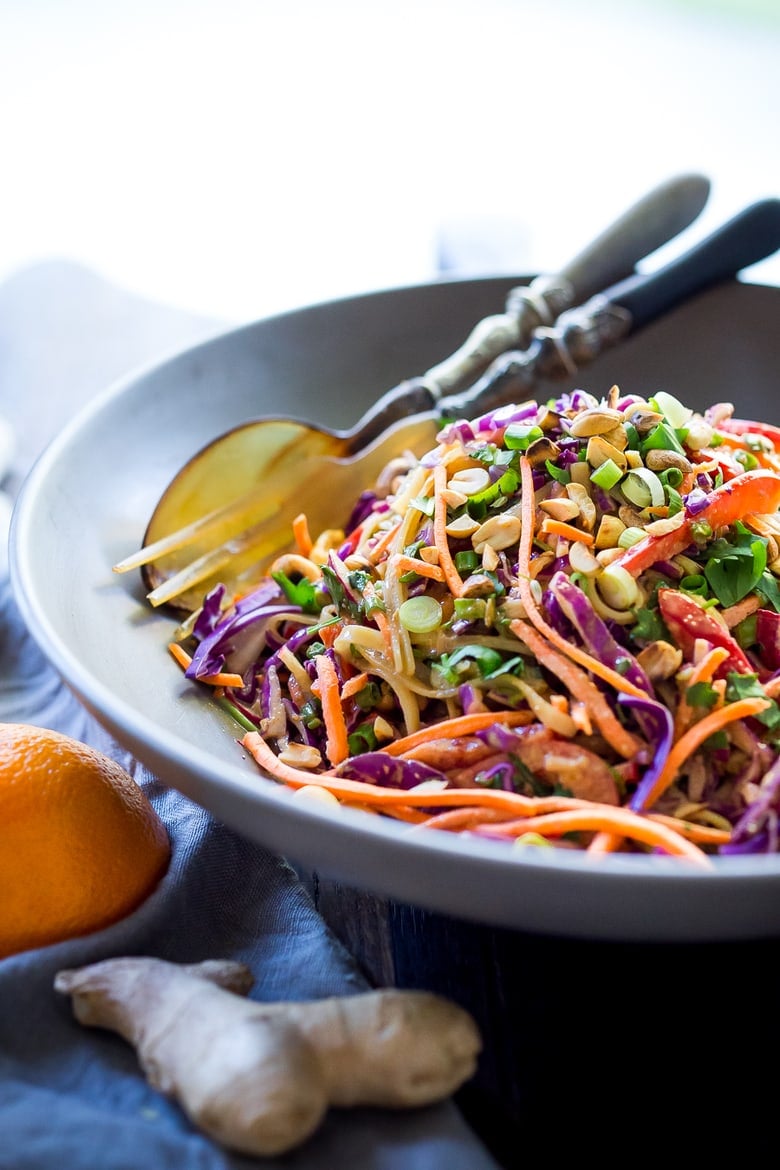 Thai Noodle Salad with Peanut Sauce