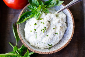 A simple recipe for Vegan Ricotta - a tasty healthy vegan substitute for ricotta cheese that is nut free! 