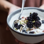 Morning Glory Muesli- a healthier , sugar-free, lower fat alternative to granola. | www.feastingathome.com