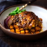 Sheet-Pan Harissa Chicken and Sweet Potatoes