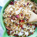 How to make Muesli- a healthier, sugar-free, low-fat alternative to granola, that can be made ahead with ingredients you probably already have, and best of all, no cooking required! 