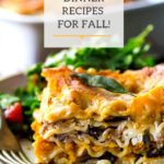 20 Vegetarian Dinner Recipes for Fall! Cozy, easy and delicious! #fallrecipes #vegetarianrecipes #healthydinners
