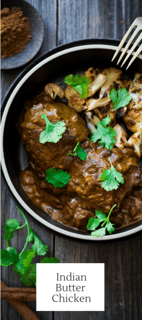Indian Butter Chicken with Cauliflower