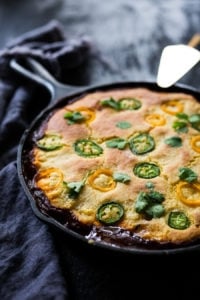 Easy Skillet Tamale Pie, full of flavor and perfect for weeknights!