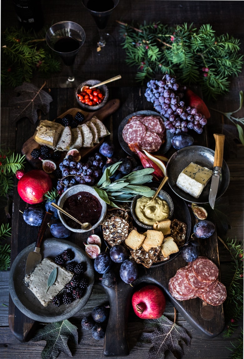 How to make a Charcuterie Board- the perfect appetizer for holiday dinners, gatherings and events. Easy, beautiful and impressive!
