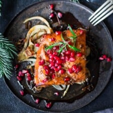 Pomegranate Salmon Recipe -image