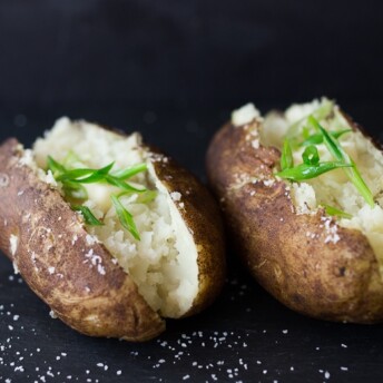 Instant Pot Baked Potatoes! | Feasting At Home