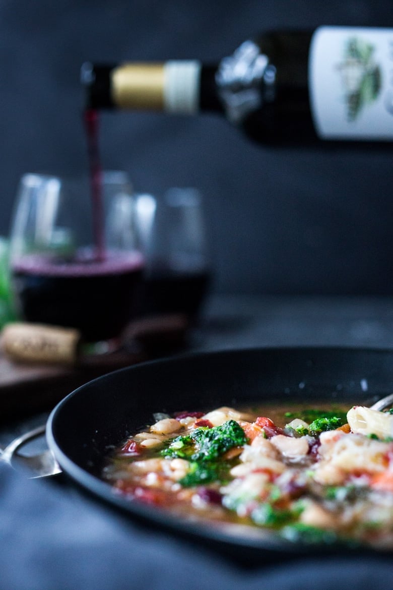 Instant Pot Minestrone soup 