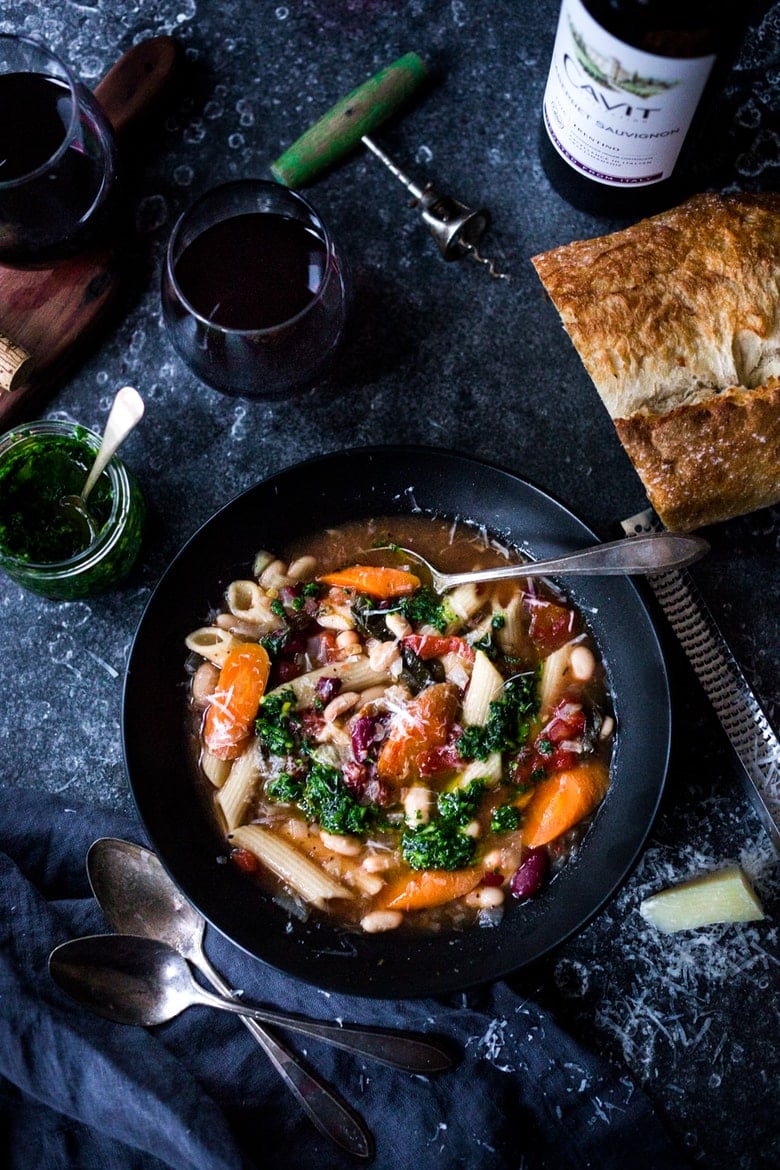 the Best Instant Pot Minestrone Soup 