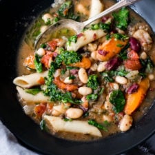  Instant Pot Minestrone soup ( Vegan!) -image