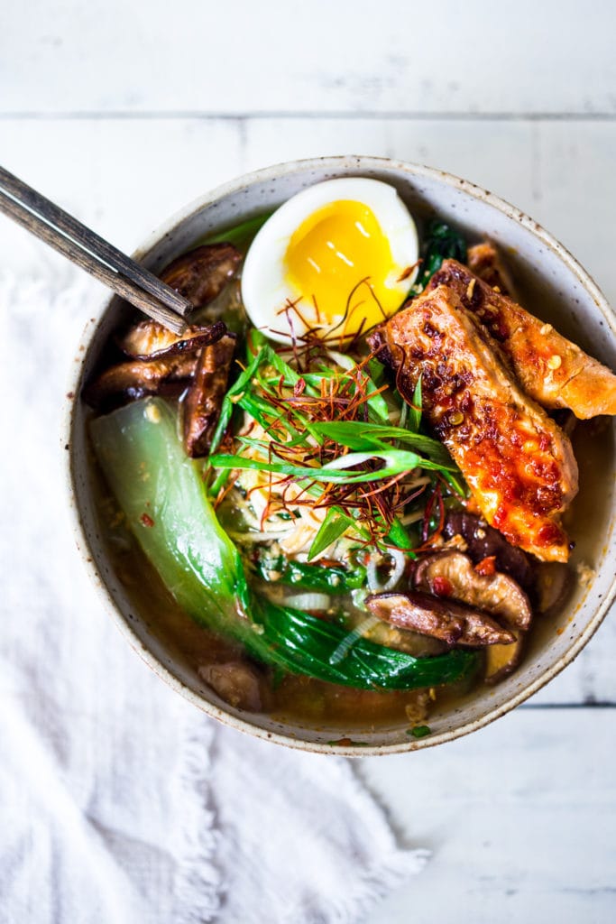 Spicy Miso Salmon Ramen