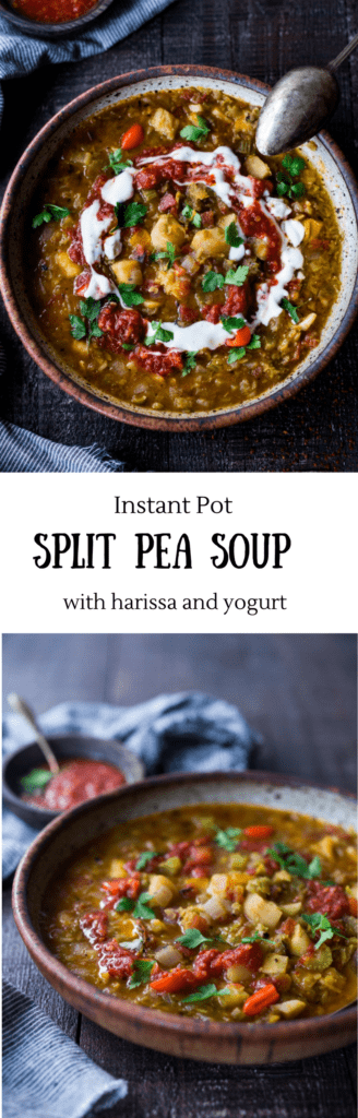 Instant pot split pea soup