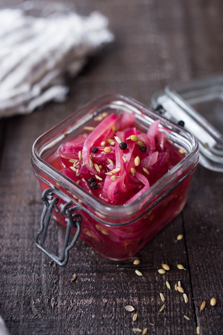 Quick Pickled Red Onions