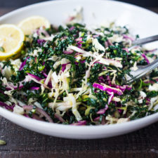 Everyday Kale Salad with Roasted Lemon Vinaigrette-image