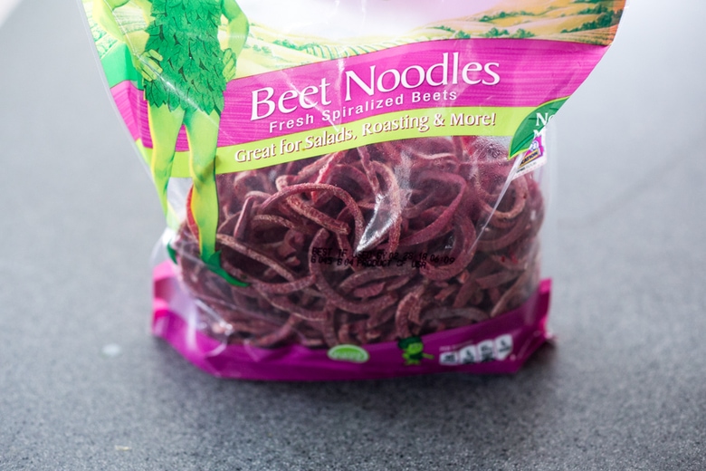 Beet Noodles