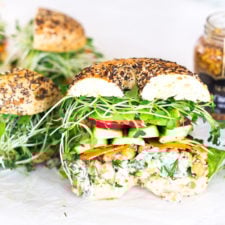 Herby Chickpea Salad Sandwich-image