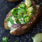 Mexican Baked Potatoes Vegan