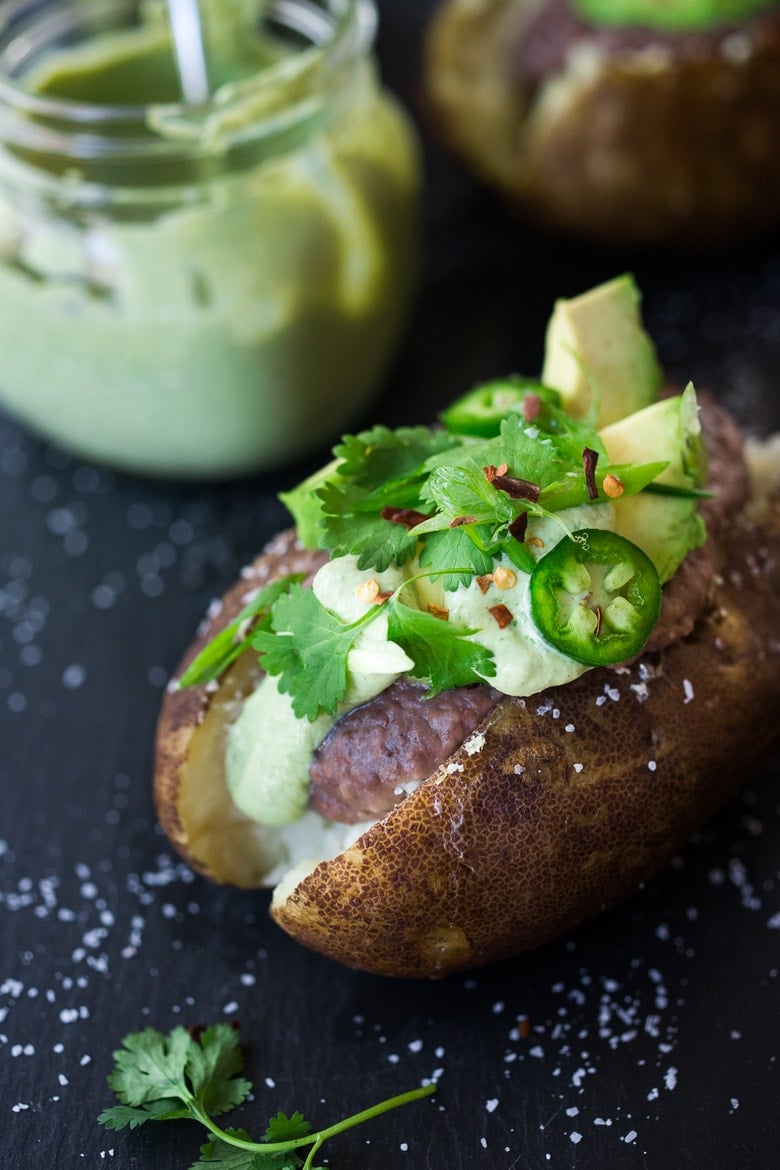 Mexican Baked Potato Vegan