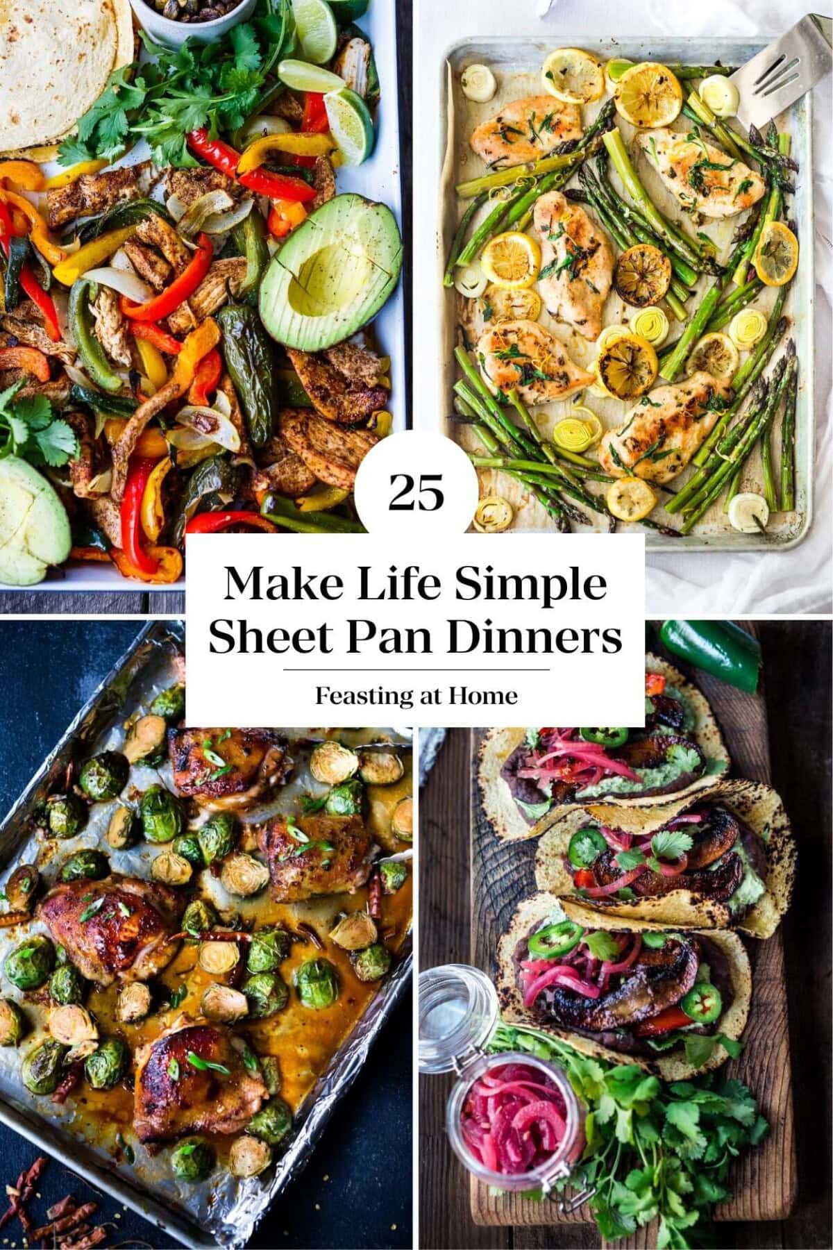 easy sheet pan dinners for busy nights. 
