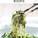 Our top 25 Vegetarian Pasta Recipes that are Veggie-Forward and healthy! #pasta #vegetarian
