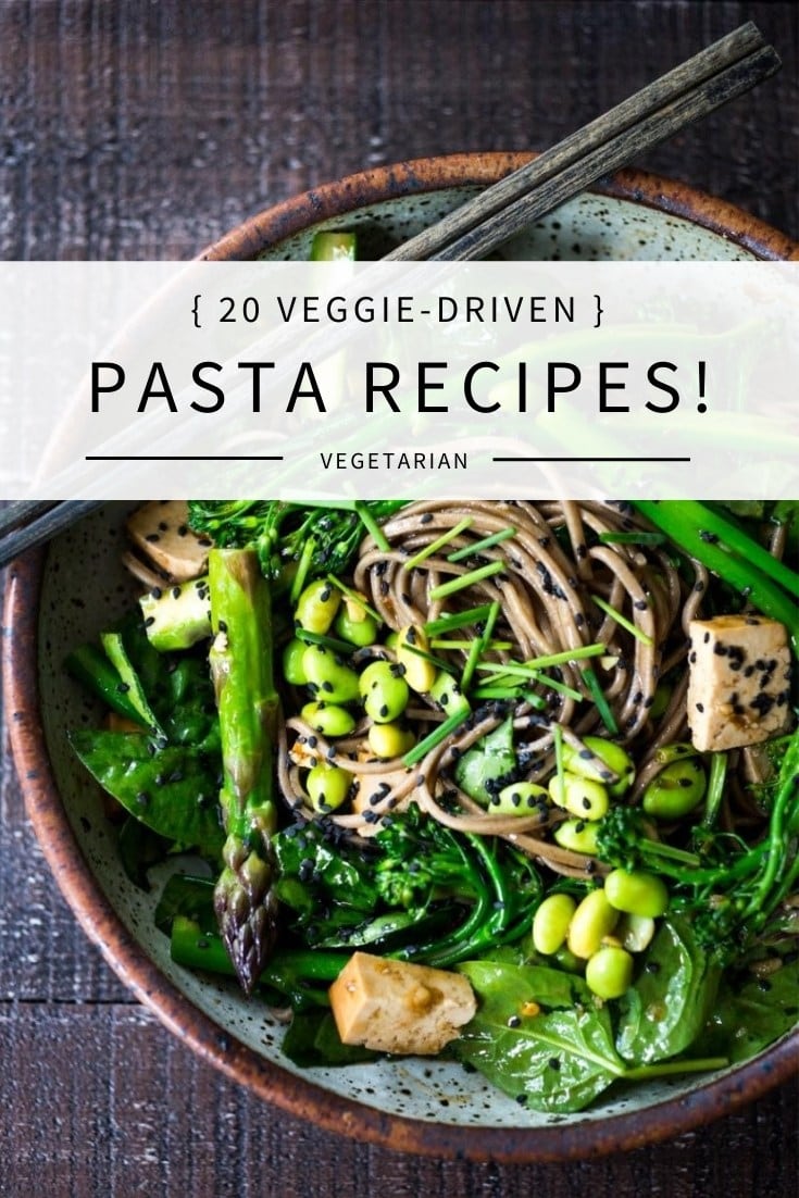 20 Mouthwatering Vegetarian Pasta Recipes!