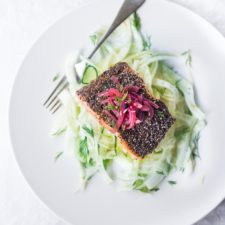 Chia Crusted Salmon
