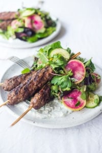 The best grilled Lam kebobs