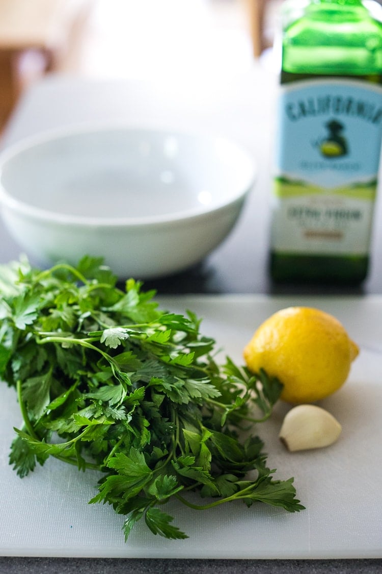 Ingredients in Gremolata