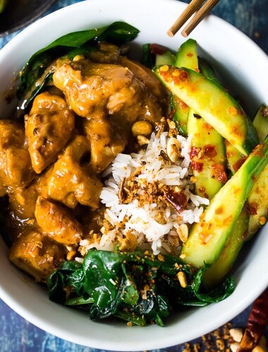 peanut butter chicken recipe in