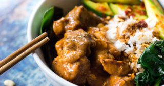 instant pot peanut chicken recipe